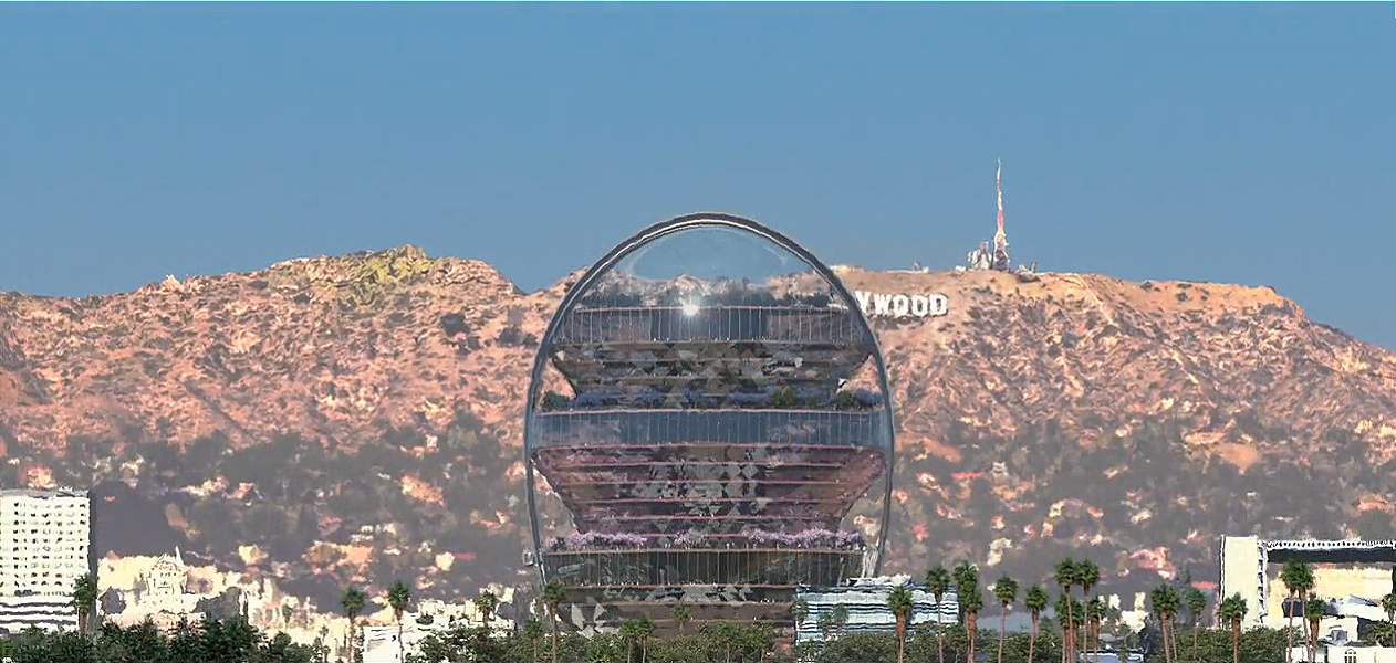 马岩松设计洛杉矶新地标，缆车环绕的好莱坞办公大楼