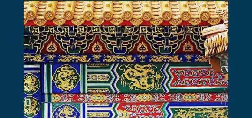 中国古建筑的繁复之美丨彩绘