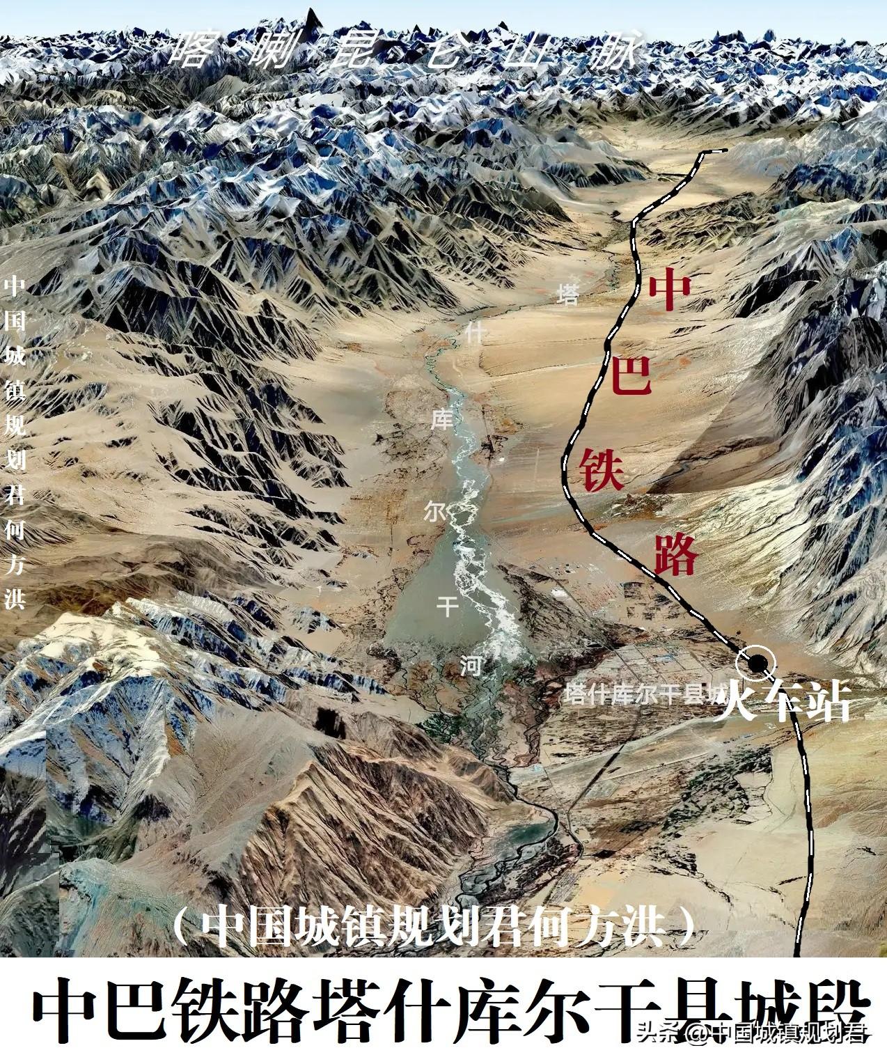 关于建中巴铁路推动喀什打造区域中心城市和塔县设帕米尔设想研究