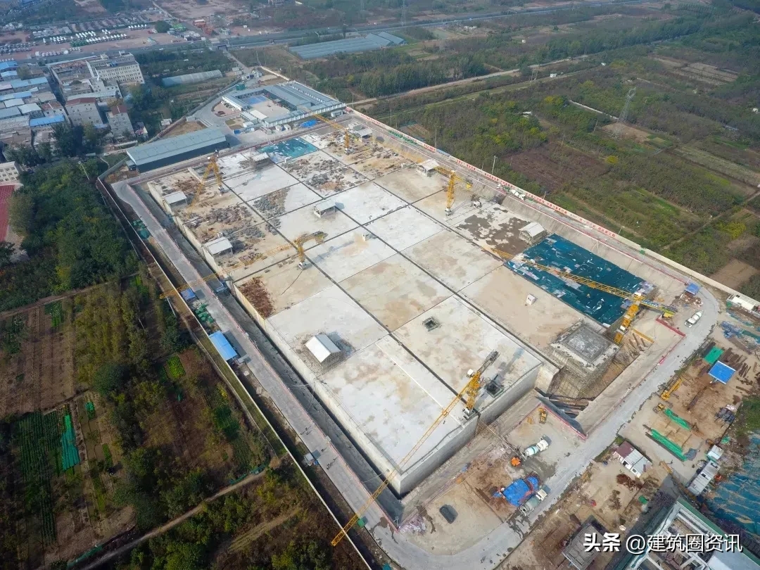 河南省首座全地下式污水处理厂，郑州市南曹污水处理厂主体完工