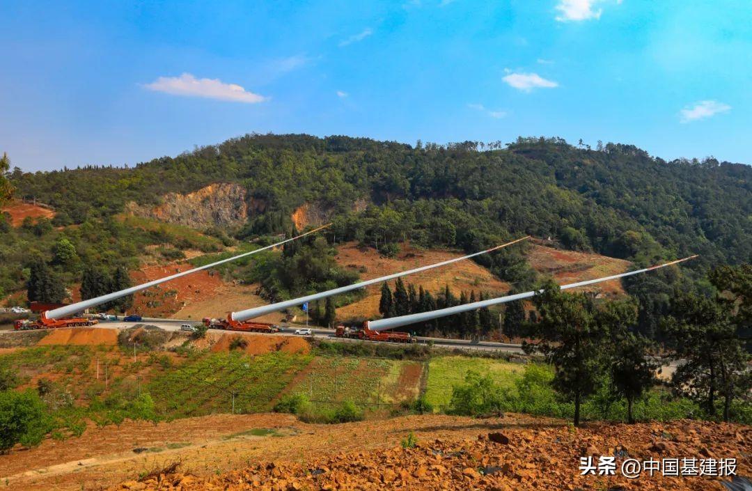 电建速度！全国单体容量最大高海拔山地风电场并网发电