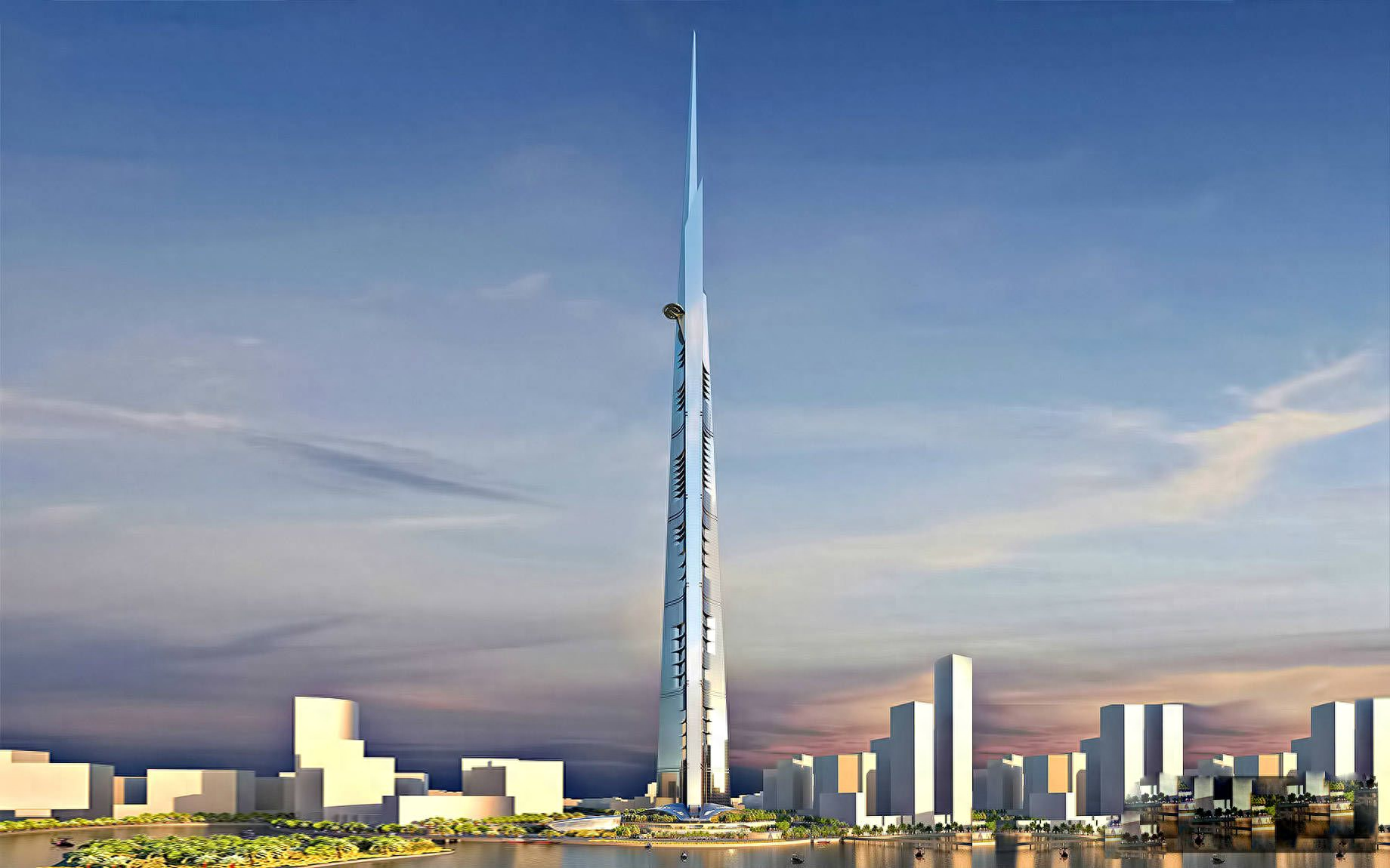 沙特阿拉伯重启千米高的摩天大楼工程，3家中国公司参与建设投标