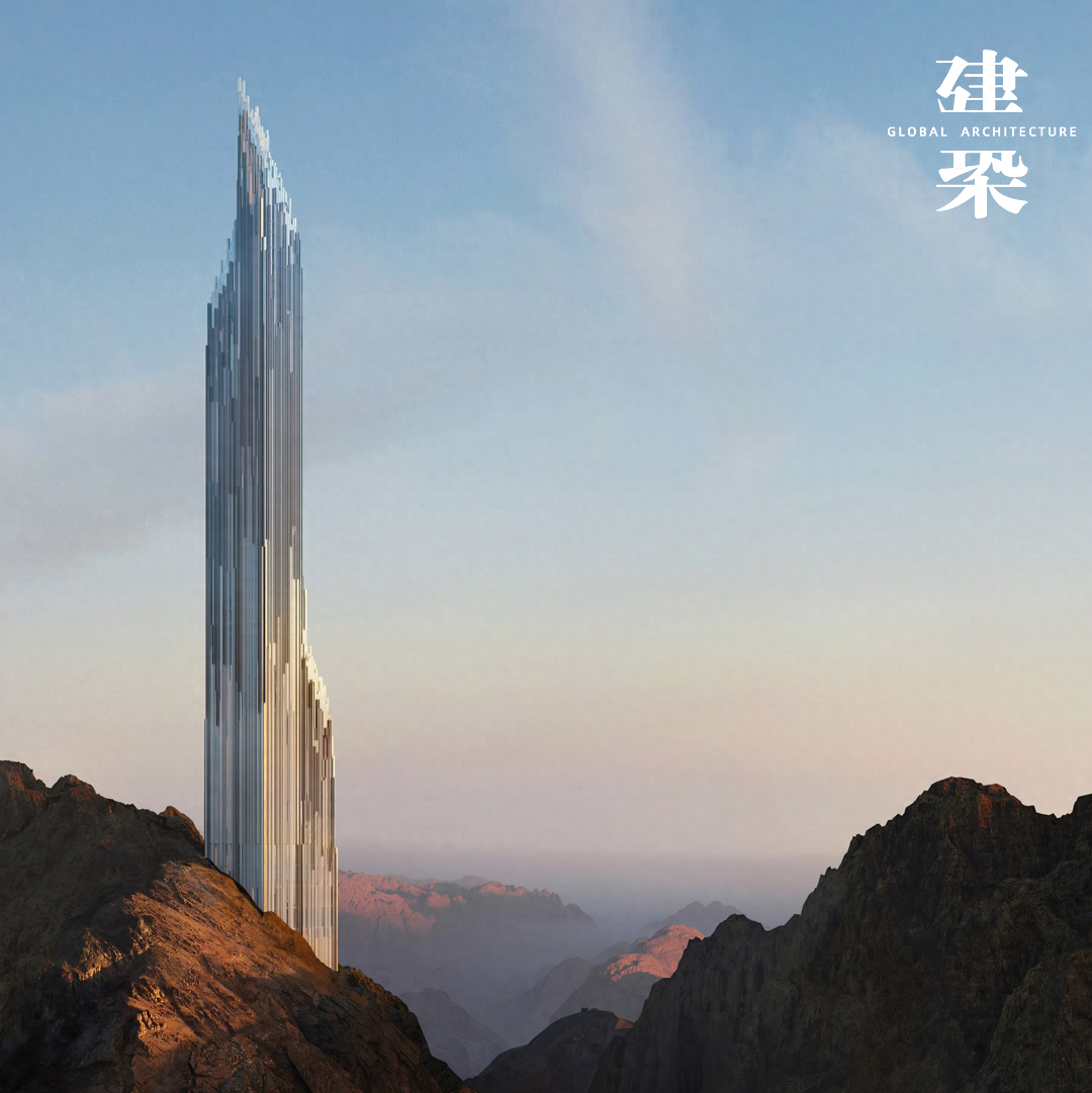 建筑奇观！扎哈事务所为沙特阿拉伯设计水晶摩天大楼，高330米