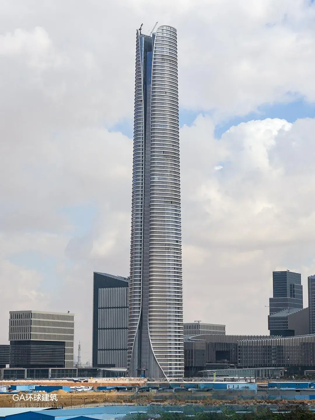 非洲第一高楼竣工在即，实景图来了