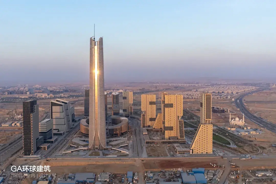 非洲第一高楼竣工在即，实景图来了